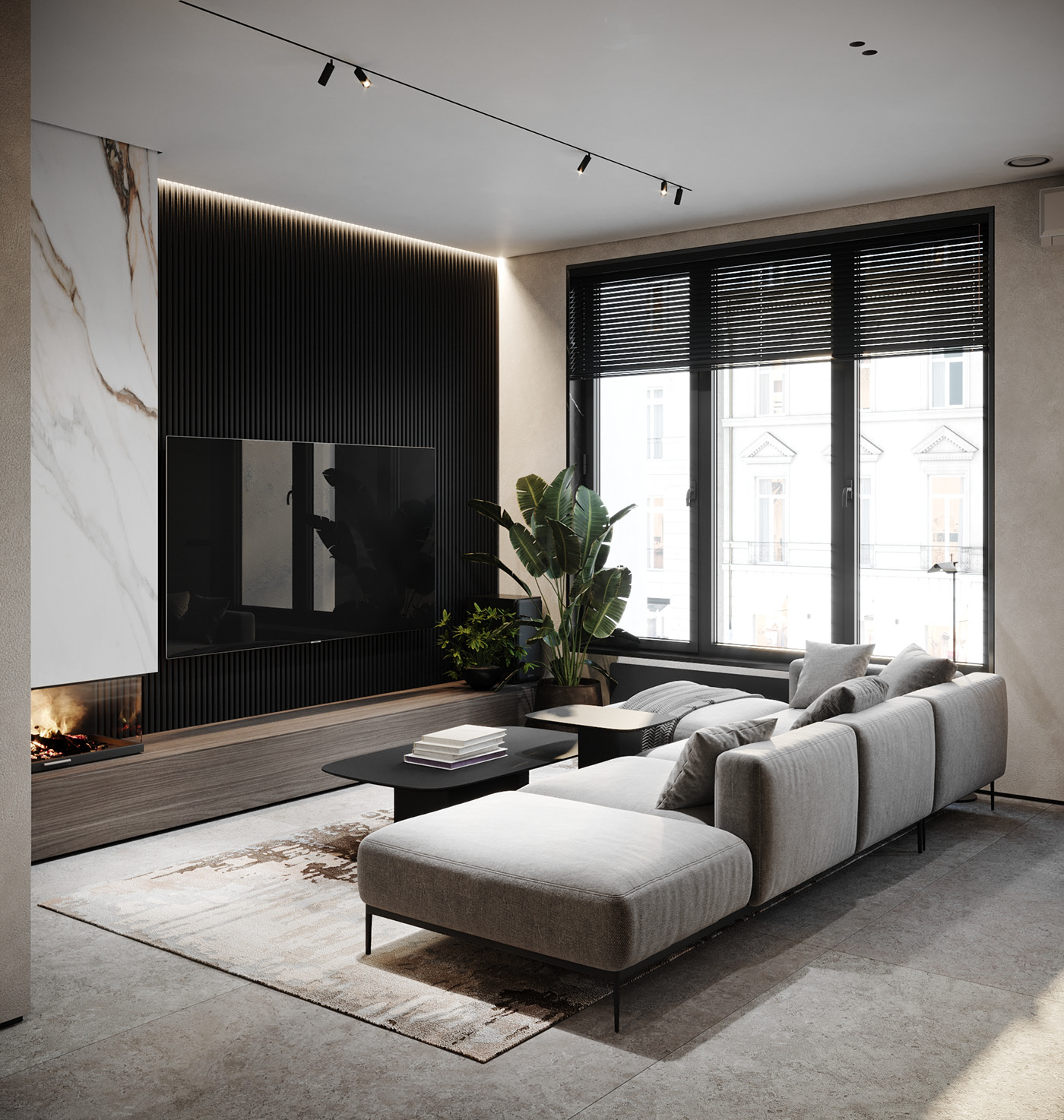 伦敦小空间公寓设计丨英国伦敦-3