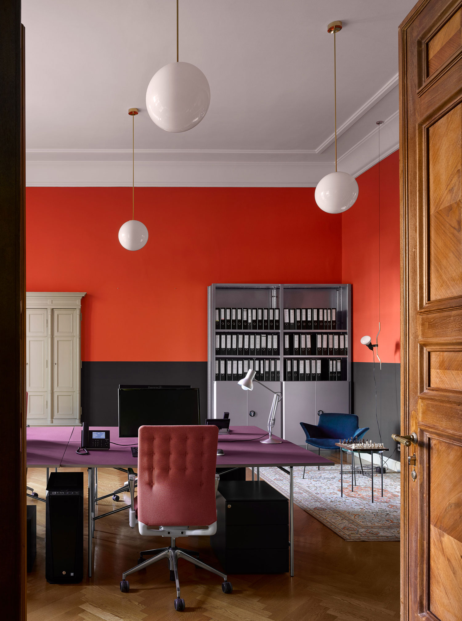 Grand C19th Palais in Berlin Reimagined as an Office by David Kohn Architects.-4