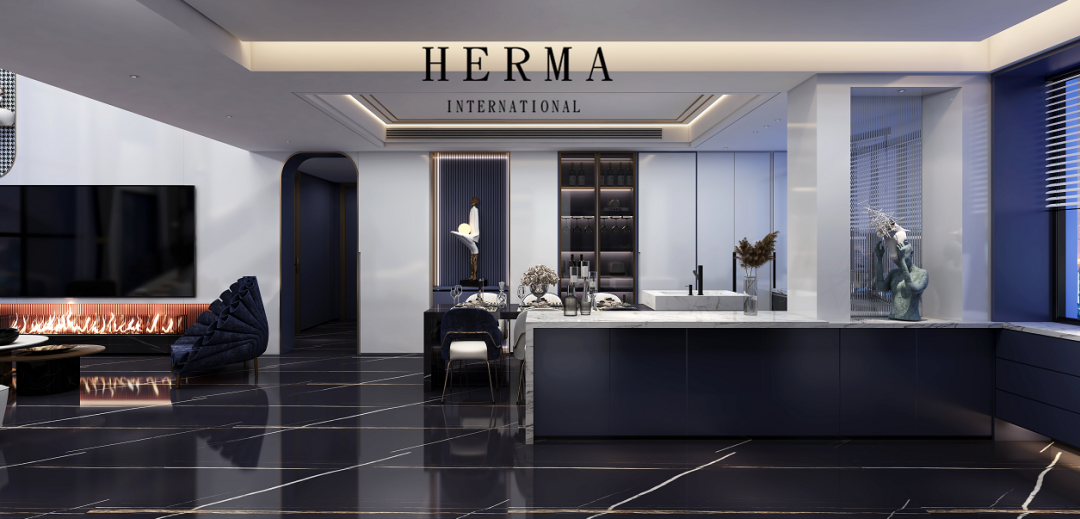 荆州书香四季城 | 200㎡高级感空间设计-13