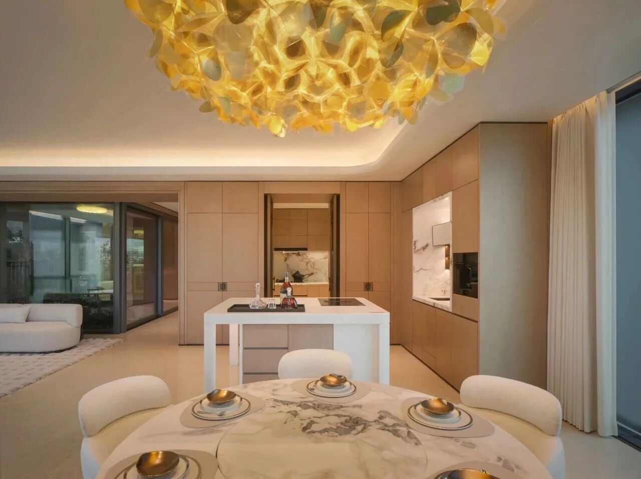 成都金融城贝宸S1顶奢大宅丨中国成都丨建筑设计line+建筑事务所,室内设计CCD,景观设计WTD纬图-12