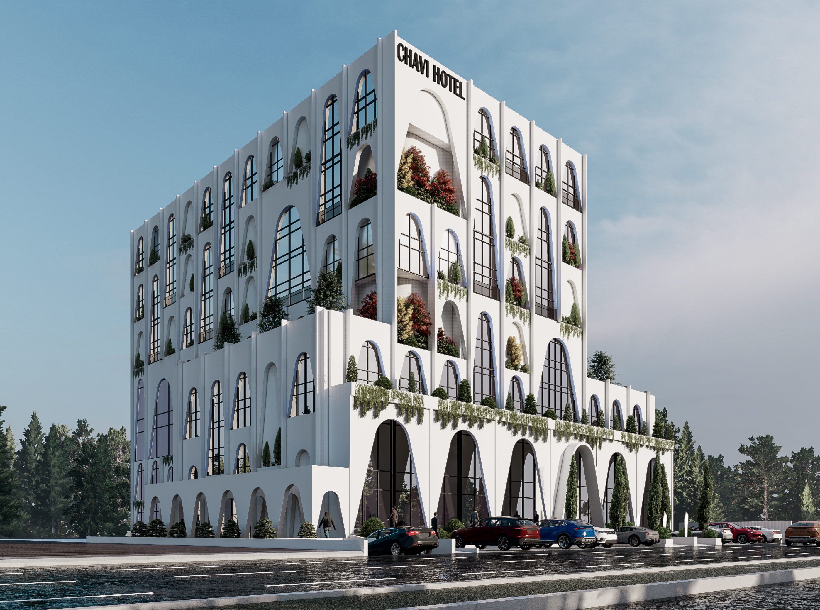 CHAVI MALL FACADE RENOVATION-0