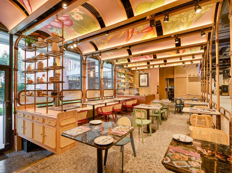 曼谷 Zaab Eli 现代泰式餐厅设计-13