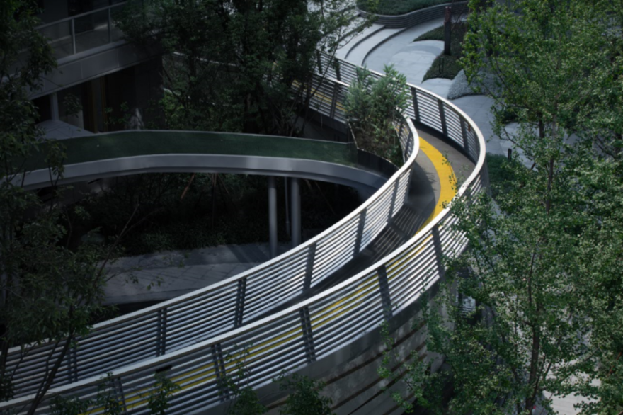 中国铁建西派浣花 | 行云流水书法景观的现代演绎-106