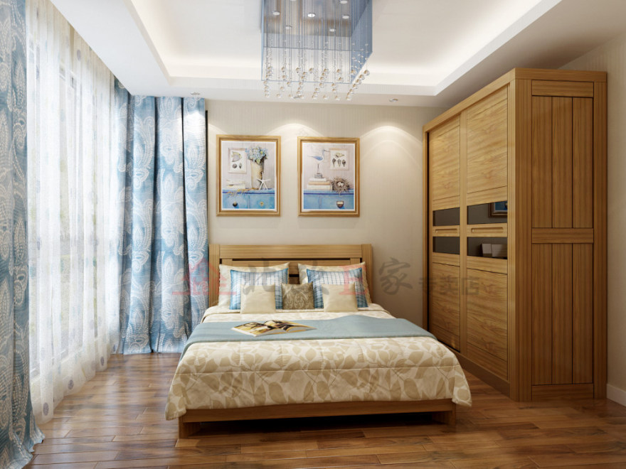 清新雅韵风——气质三房装修,呈现地中海浪漫情调-11