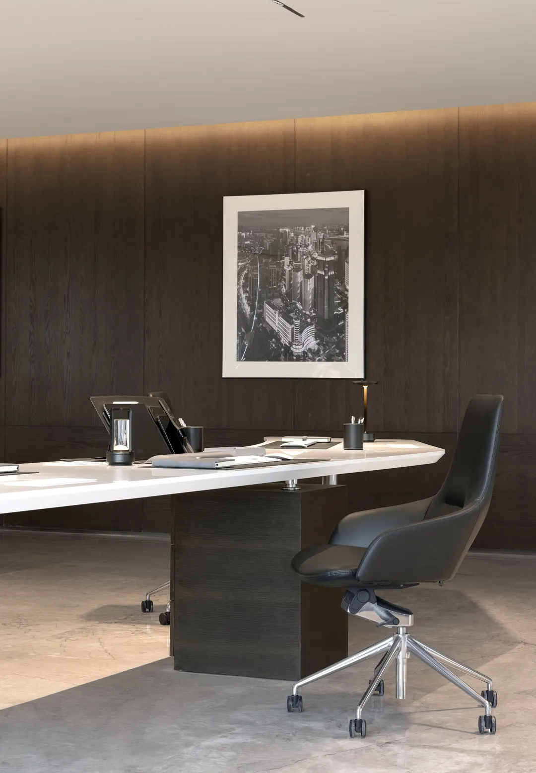 南昌联发中心办公样板房丨中国南昌丨创时空设计-37