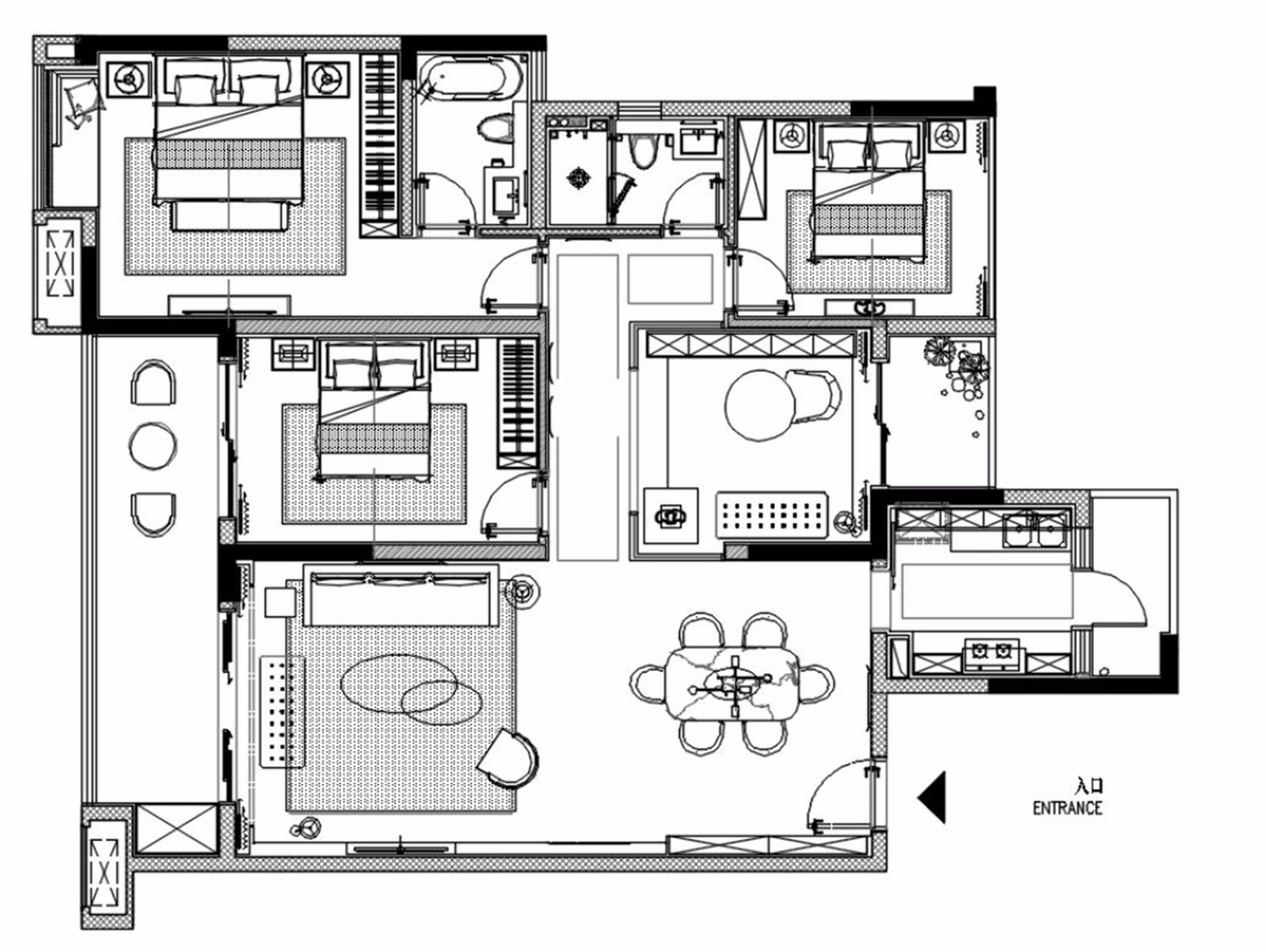 御景新城样板房（三居室）-0