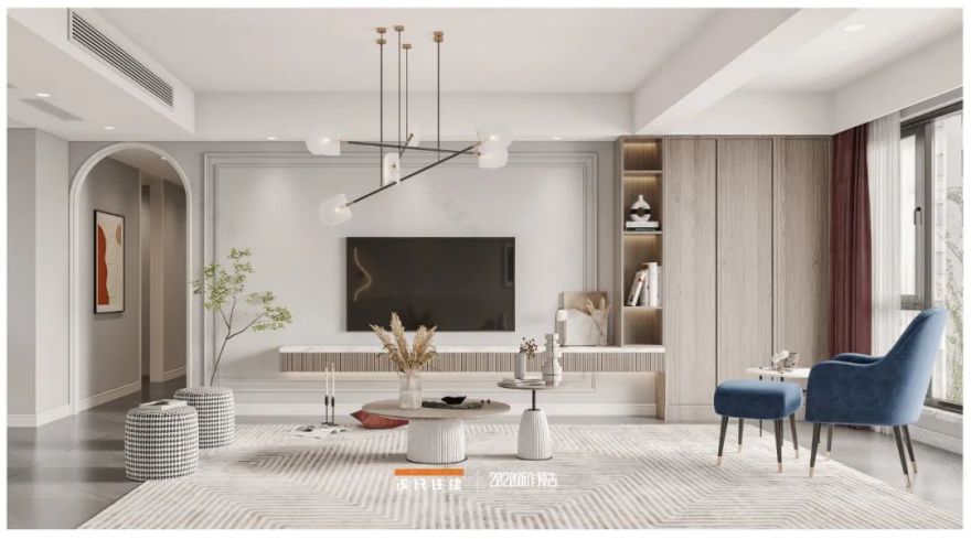 北欧风格设计案例赏析 · 长沙热门楼盘丨中国长沙丨浅尺住建-1
