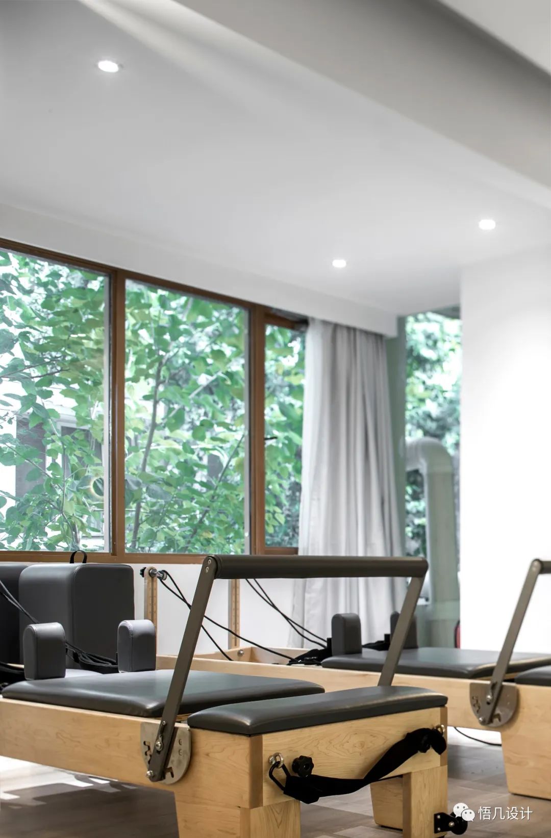 亦研瑜伽空间 | 简约中寻求多样层次,打造年轻活力氛围-40