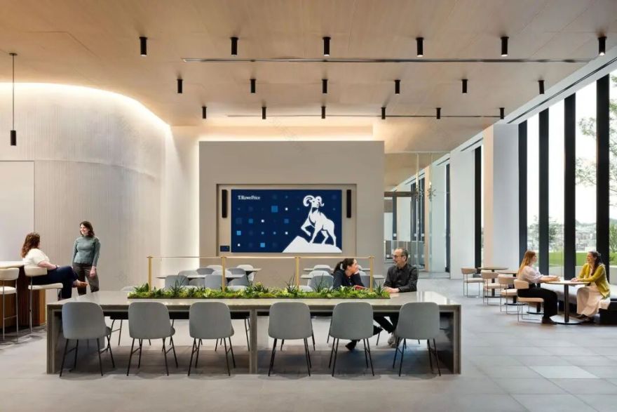 美国 T· Rowe Price 总部丨马里丨Gensler,KPF-2