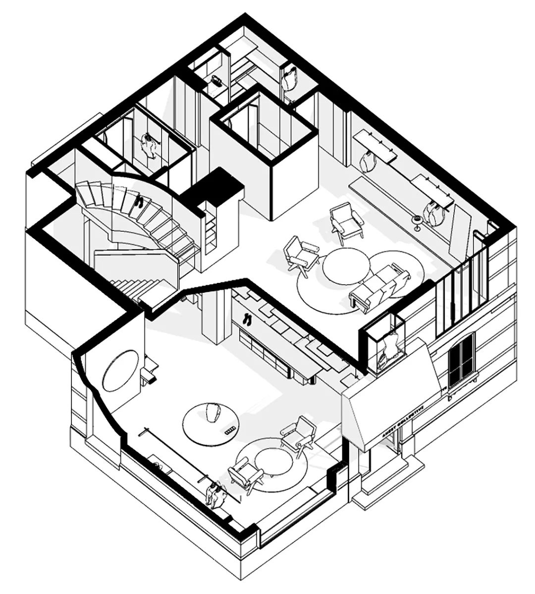 ANEST Collective · 上海新天地的意式高级成衣叙事空间丨中国上海丨水相设计-17