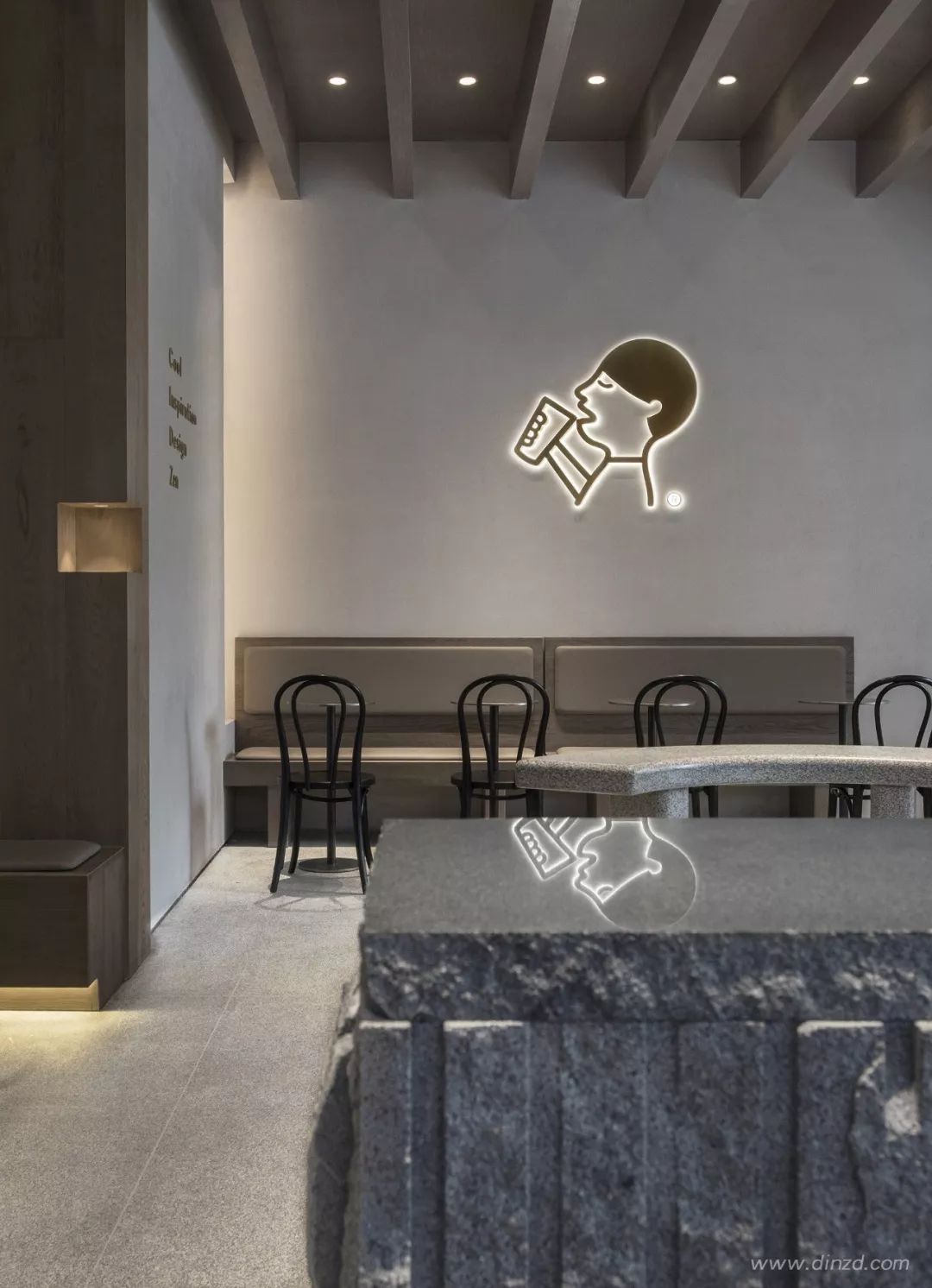 喜茶南宁万象城店 | 城市山水间的残缺之美-21