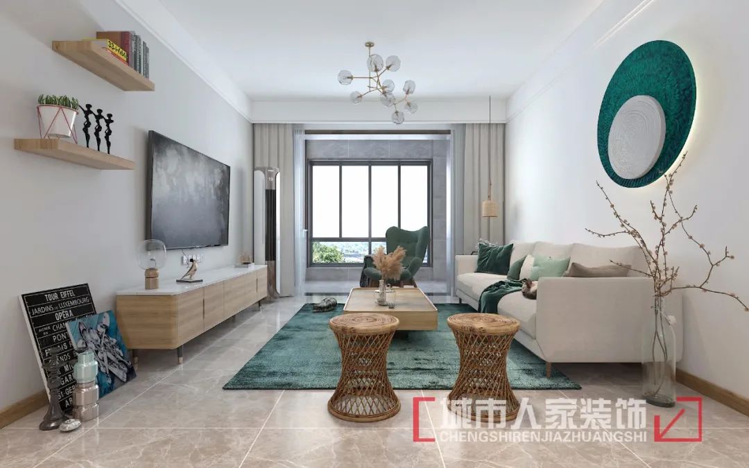 北欧风 136㎡艺术享受,简洁中见小心思-11