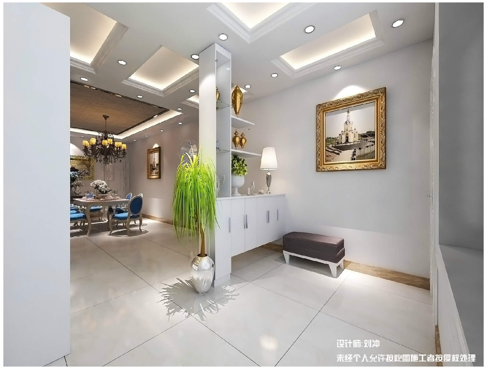 简欧风格中的优雅高贵——妖艳空间-7