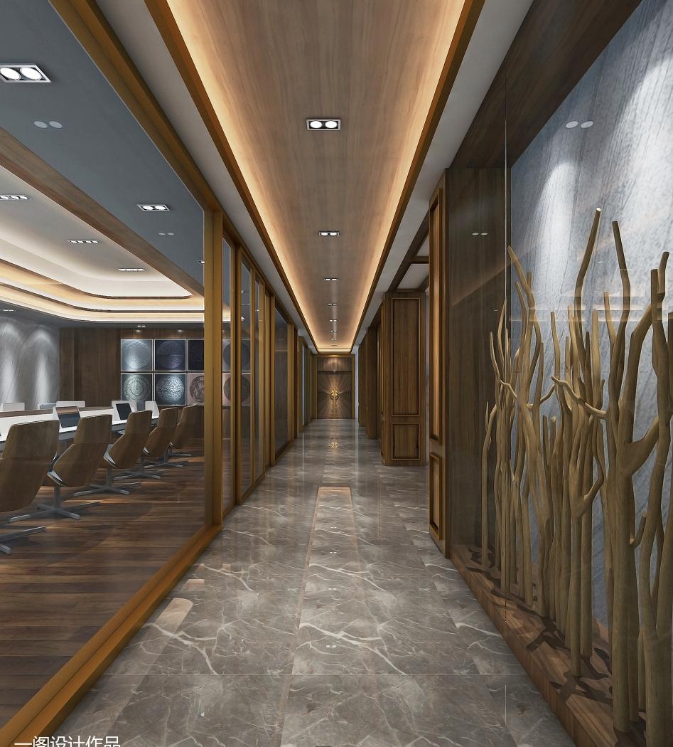 广兴大厦办公楼室内设计解读-6