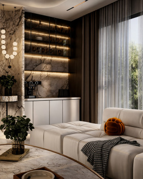 Sitting Area in Master bedroom