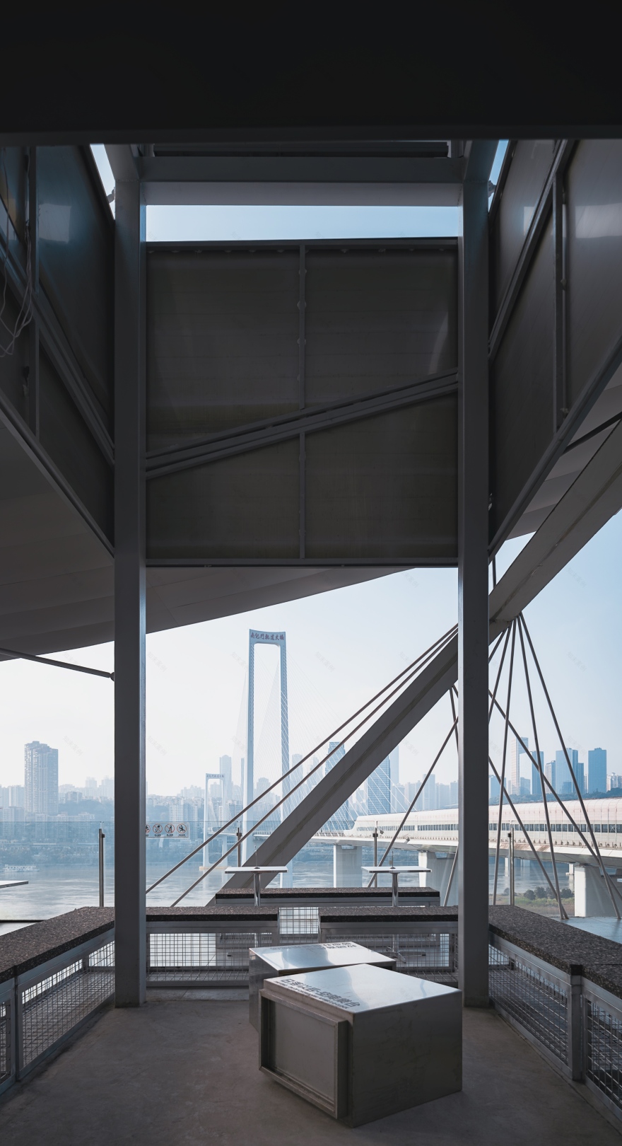 Mountain Alley Rooftop Teahouse Pavilions / RY+P architects-12