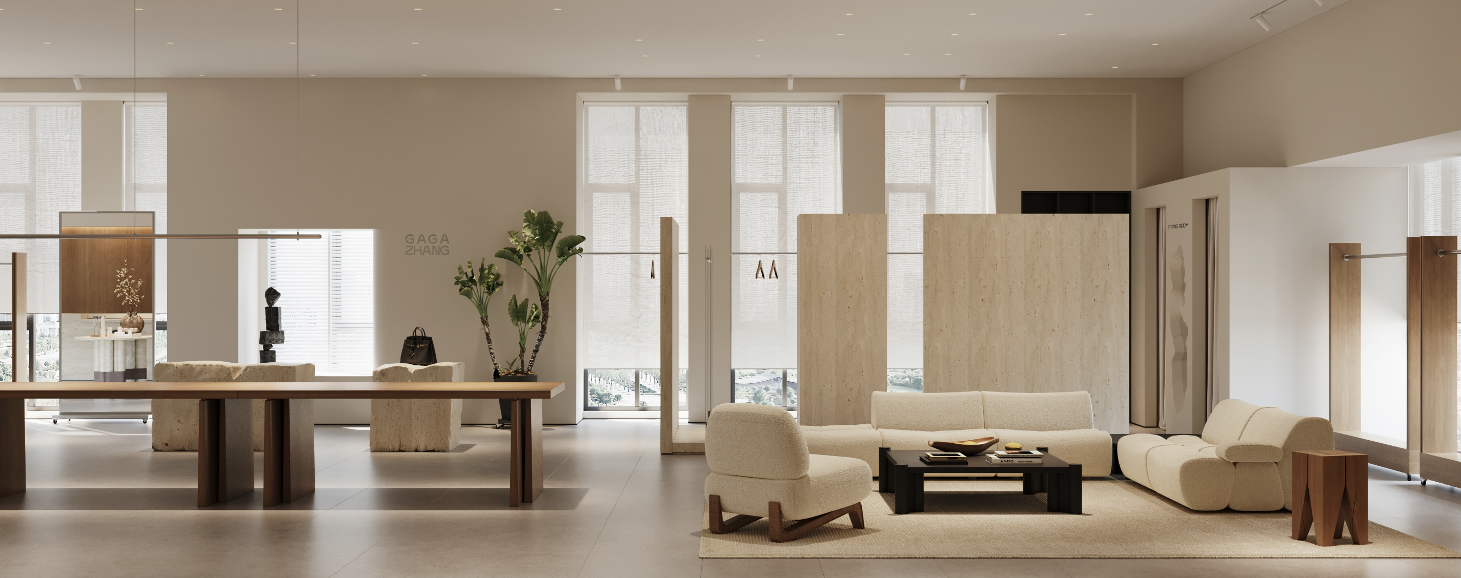 GAGA ZHANG 服装店丨中国浙江丨魔戏空间设计-35