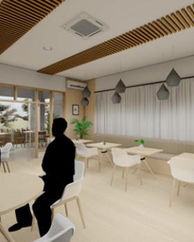 Redesain MM Juice RSUP Sanglah - Interior Design