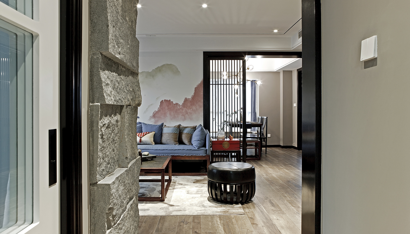 杭州天鸿香榭里 135㎡新中式禅意设计，自然与空间的完美交融-29