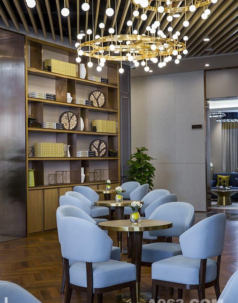 南京中交锦致售楼处 | 轻奢ART DECO风格，打造舒适尊贵空间-3