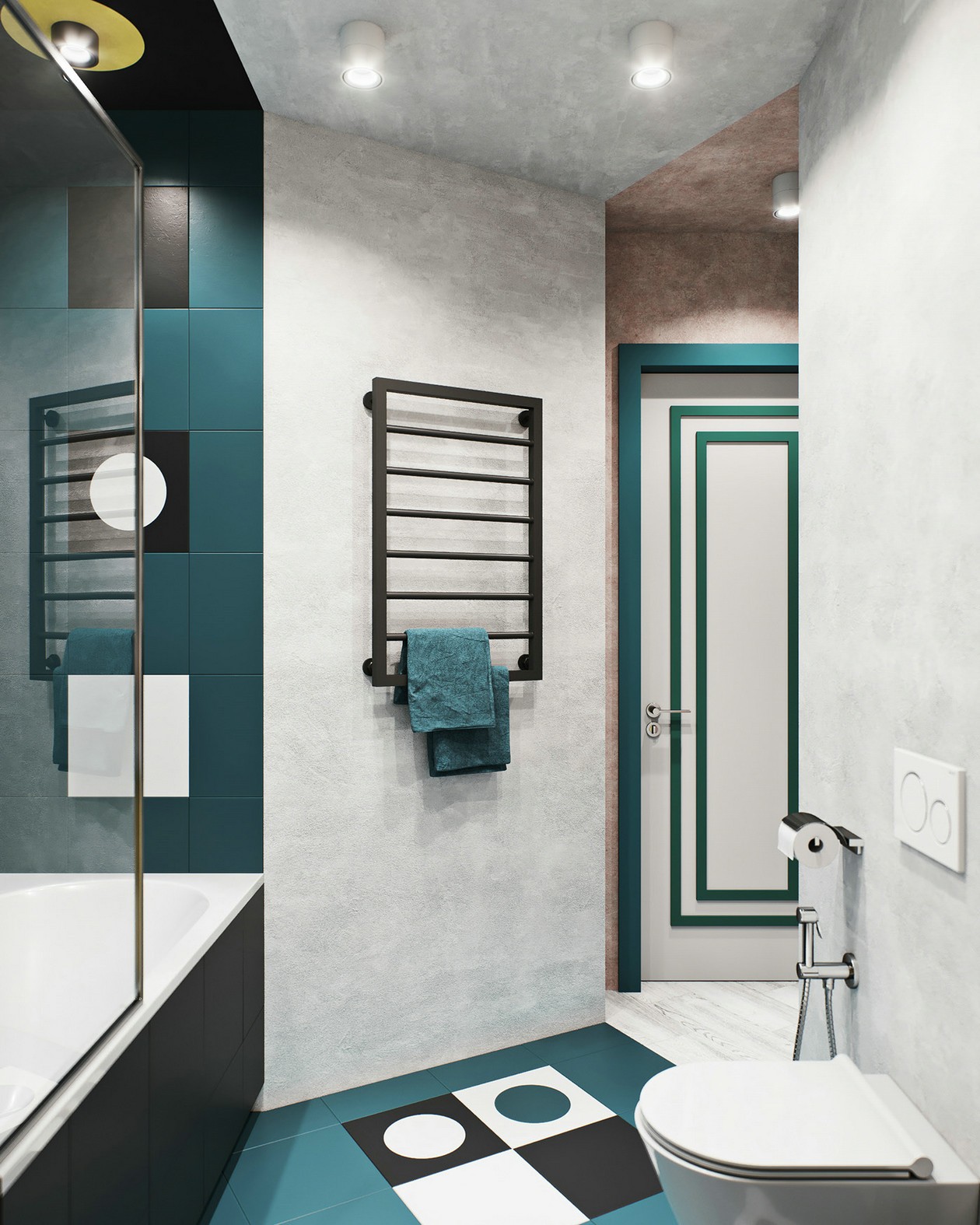 65平 多彩小空间设计！-17