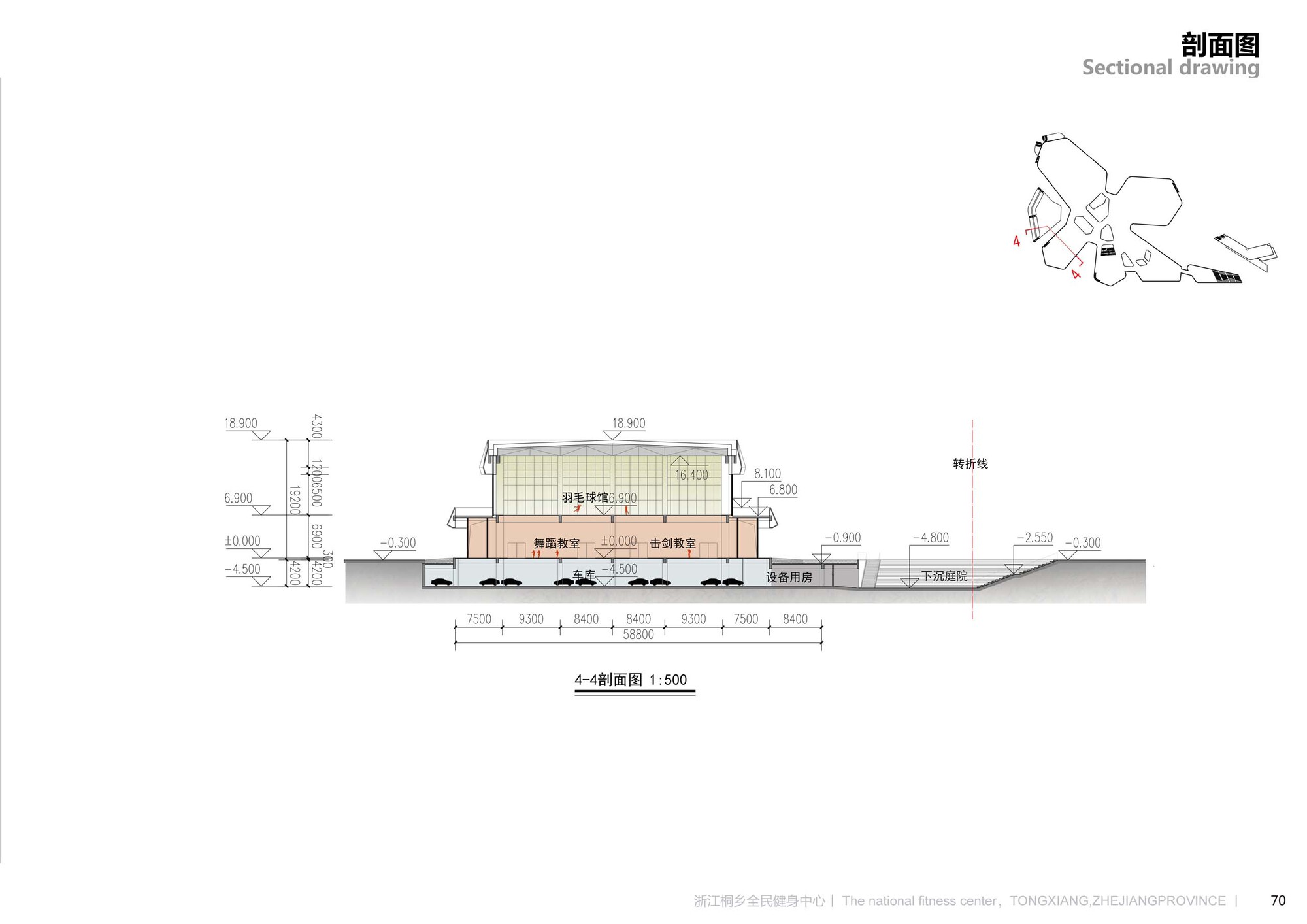 Tongxiang National Fitness Center and Li Ning Sports Park / PT Architecture Design-67