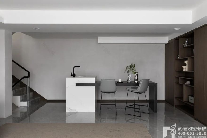 现代简约风格别墅设计丨尚层别墅装饰-27