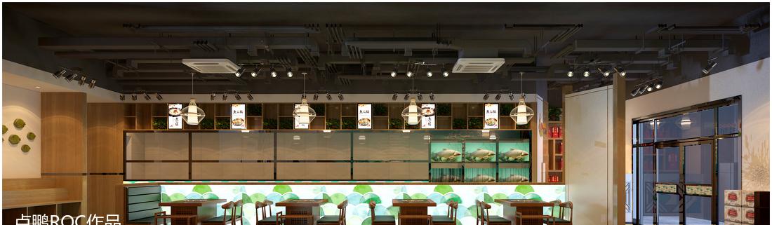 济南斗鱼阁鱼火锅,卢鹏(ROC LU)设计诠释独特室内风格-0