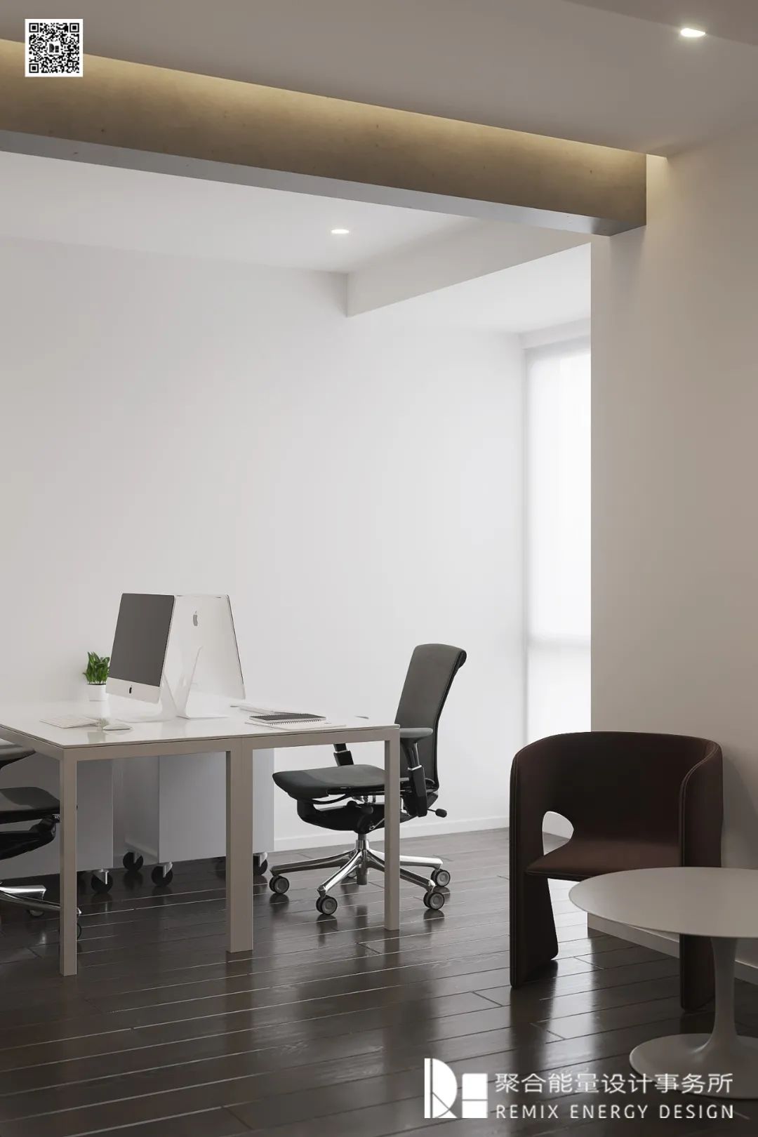 浙江丽水金融办公空间 | 动静明暗的和谐分割-16