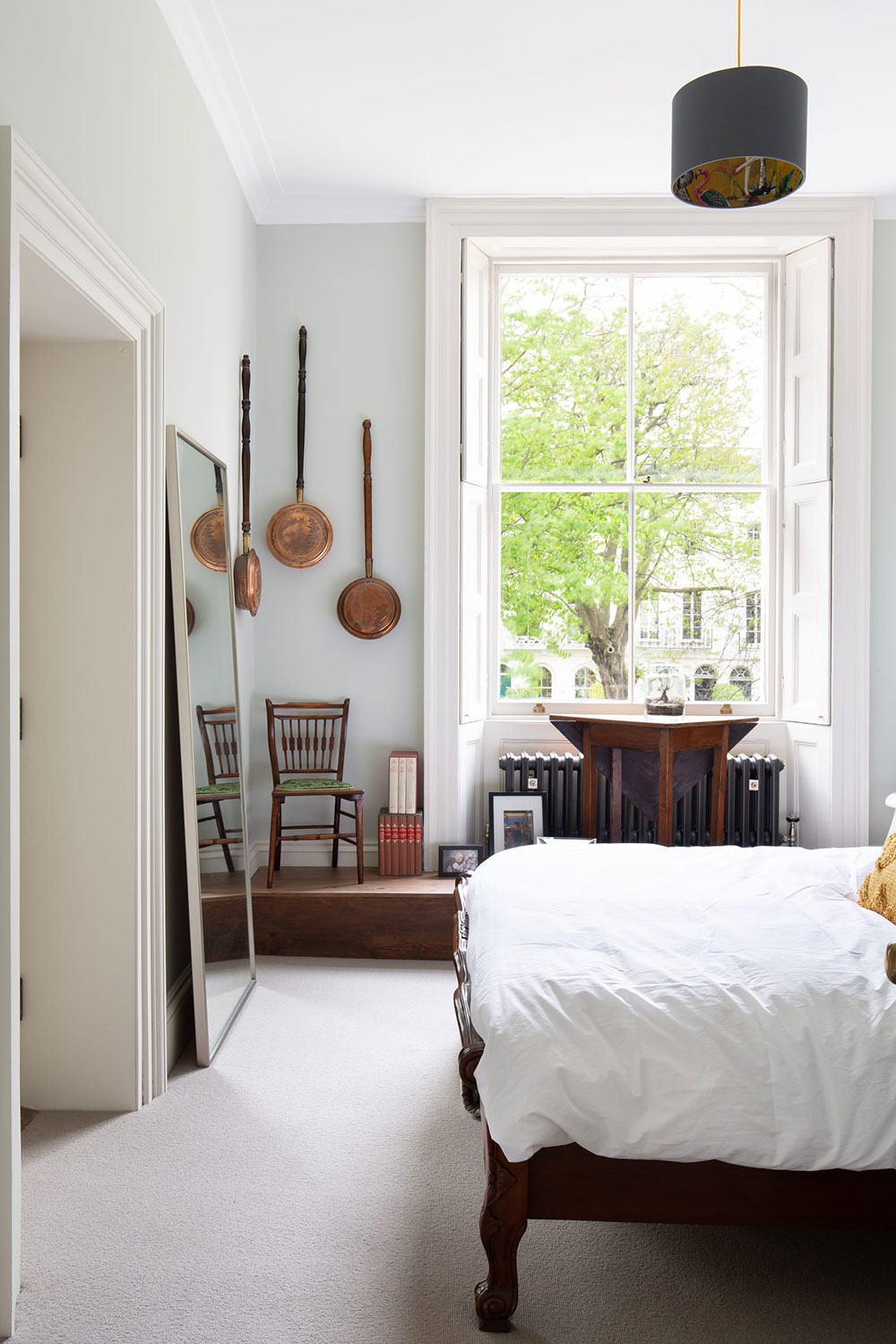 伦敦优雅乔治亚风格住宅的色彩对比设计-13