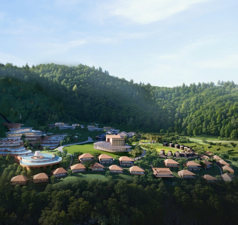 金沙江秘境：当建筑艺术邂逅江畔奇峰，能否成就自然人文传奇?|AD国际设计-72