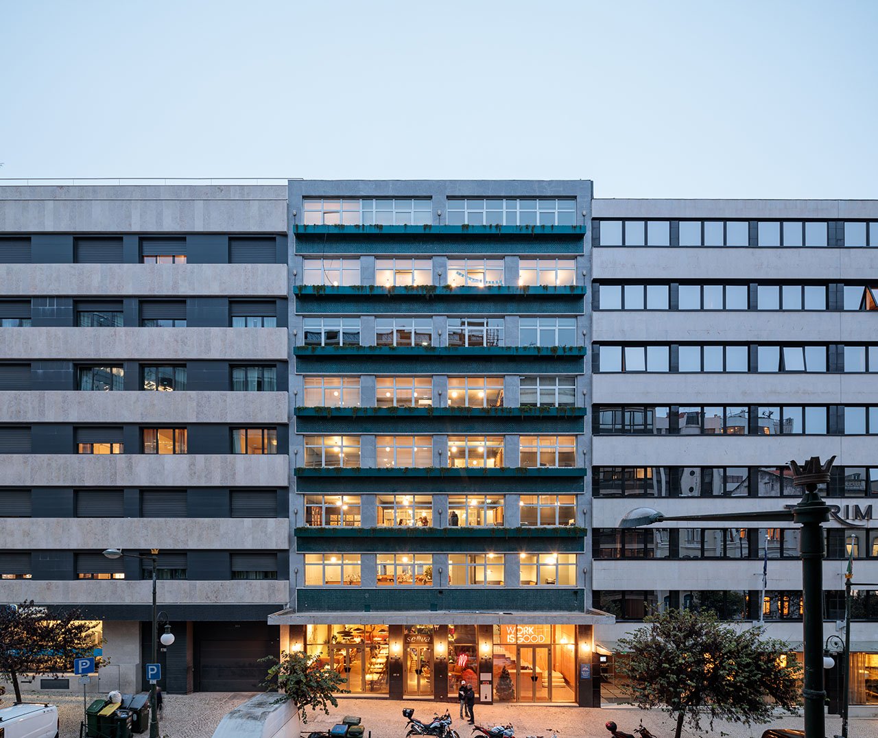 里斯本 WOOD 共享工作区——现代优雅的办公休闲空间-23