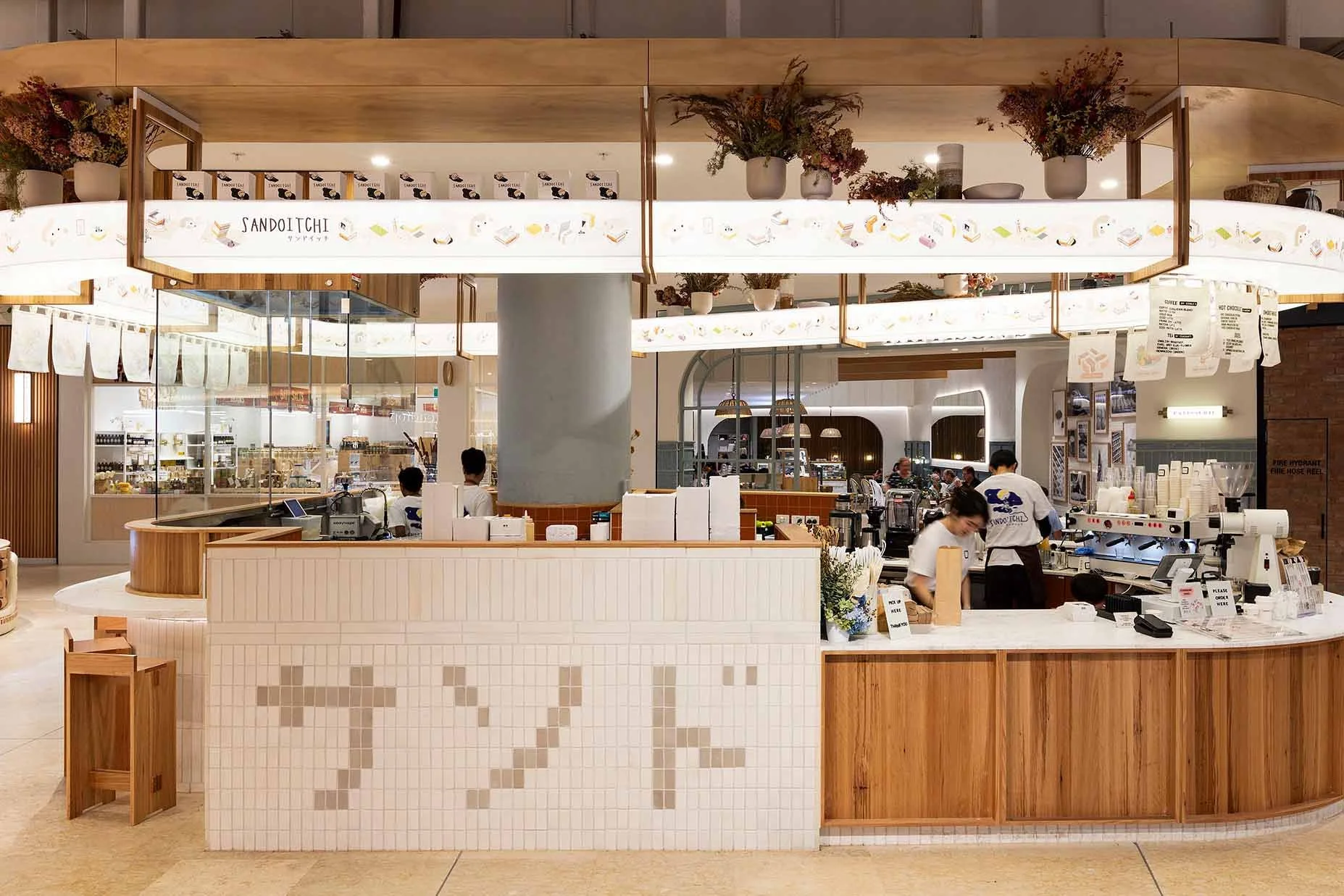 Sandoitchi日本咖啡馆品牌重塑及门店设计丨澳大利亚悉尼丨Vie Studio-17