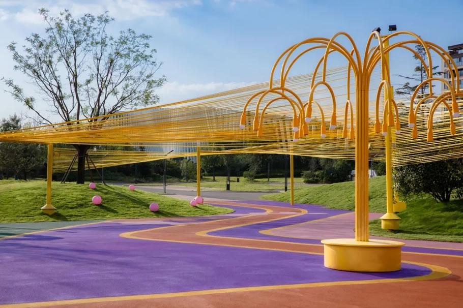 青岛金茂中欧国际城街角公园丨中国青岛丨凯盛上景(北京)景观规划设计有限公司-37