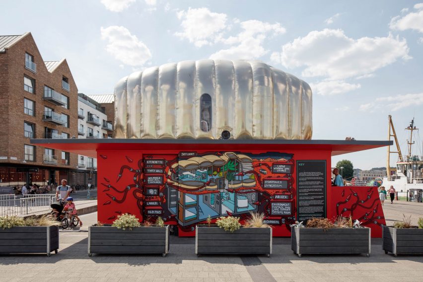 英国布里斯托尔港口的“金火星之家”丨Hugh Broughton Architects 和 Pearce+-6