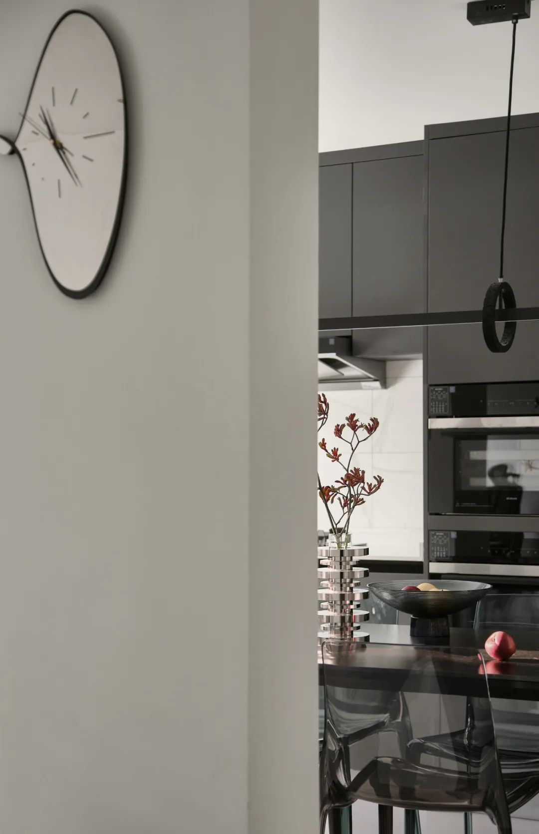 73㎡老房黑白灰简约改造丨壹石空间设计-29