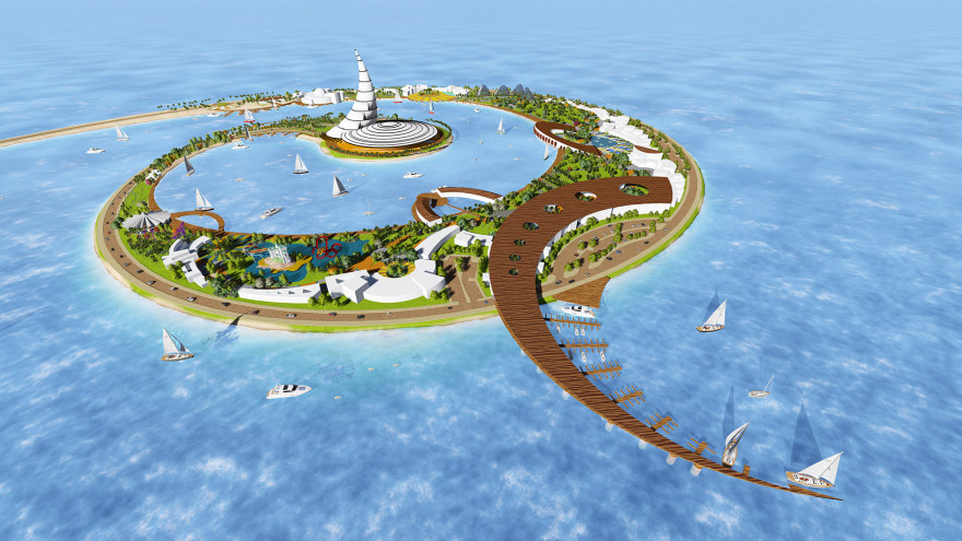 生态地平线度假村丨埃及丨开罗大学区域与城市规划学院城市设计系-31