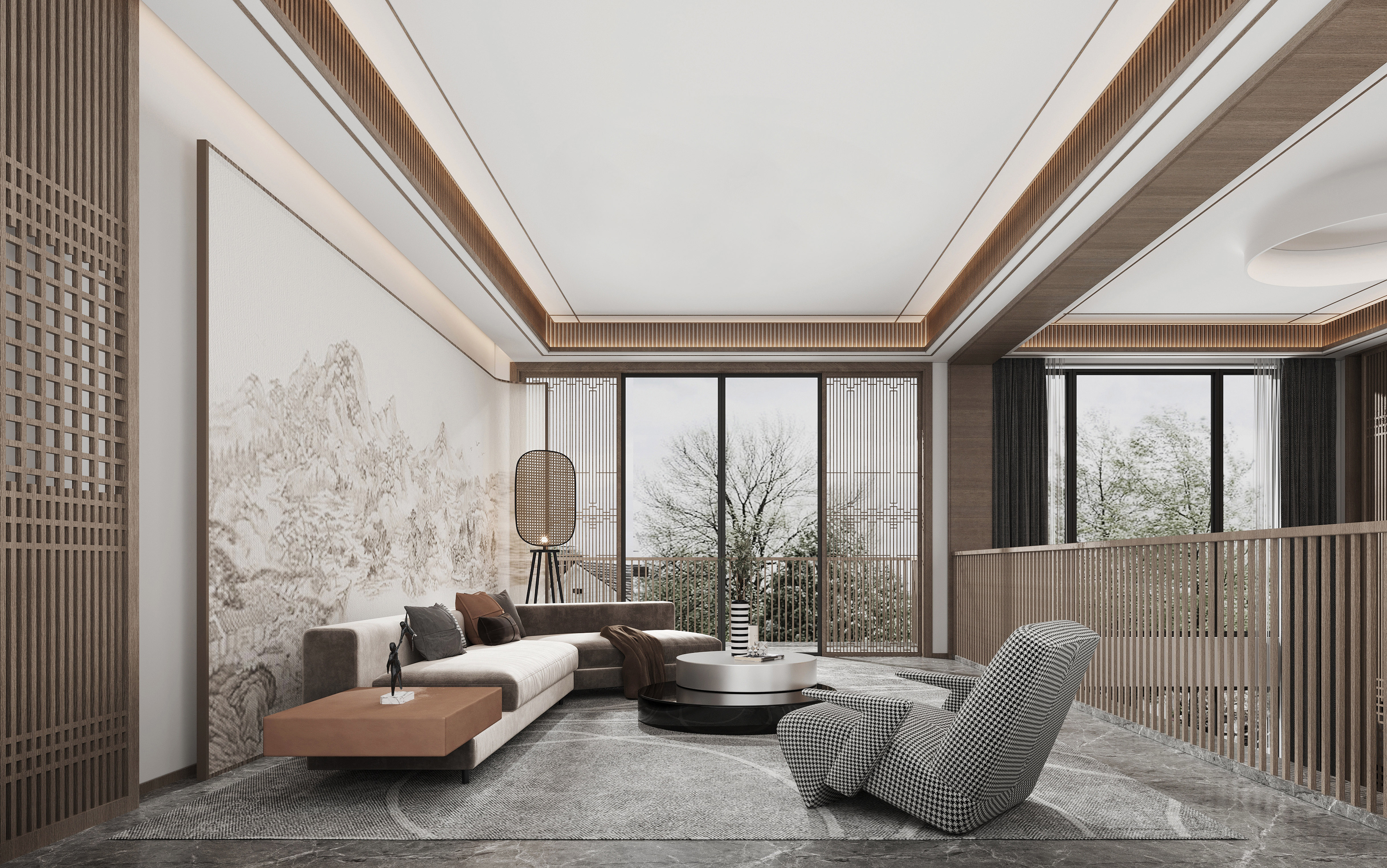 纵禾设计 | 福建莆田自建别墅800㎡ 中式别墅-10