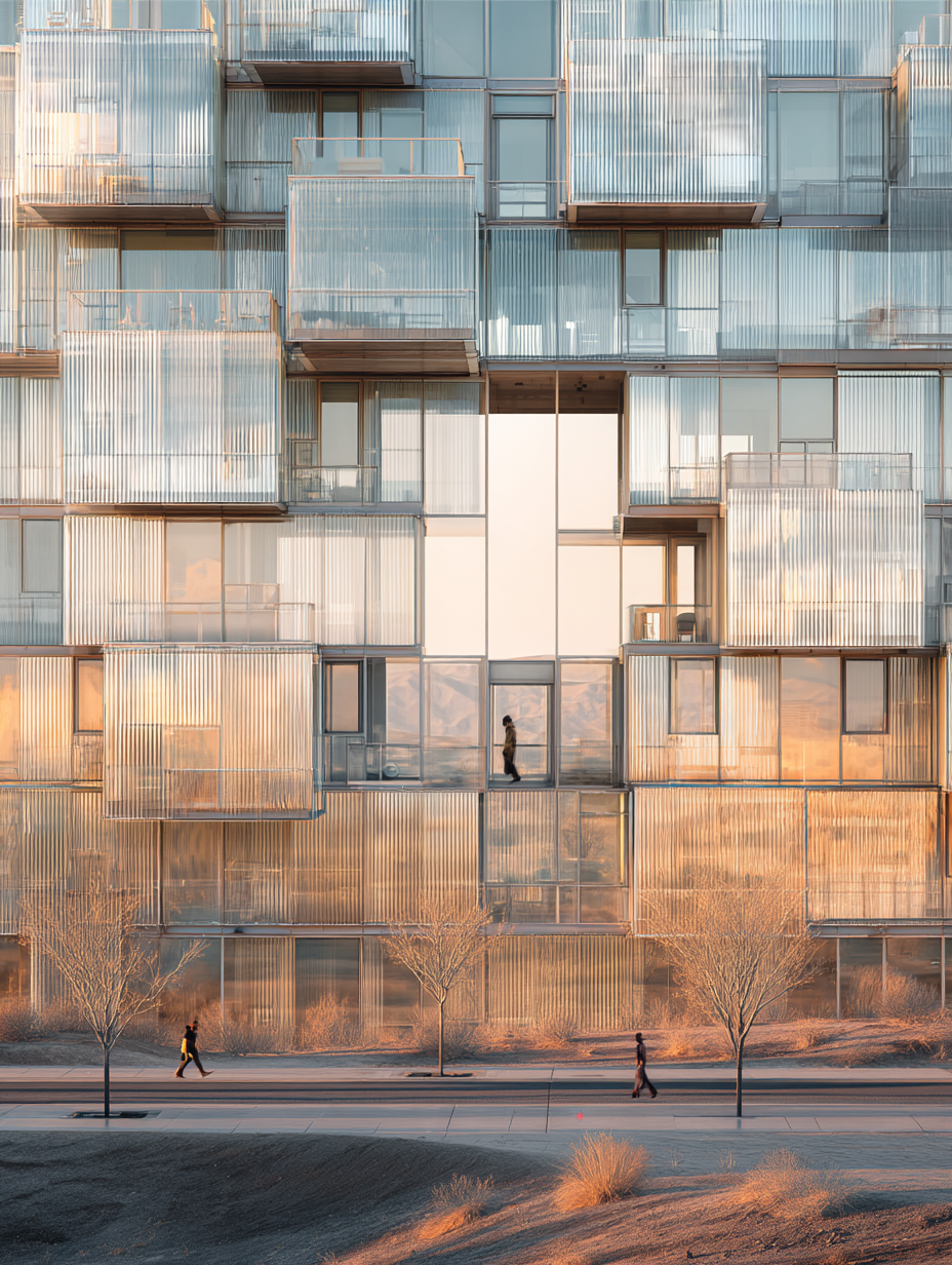 Glass + Aluminum | Facade Study Series-5