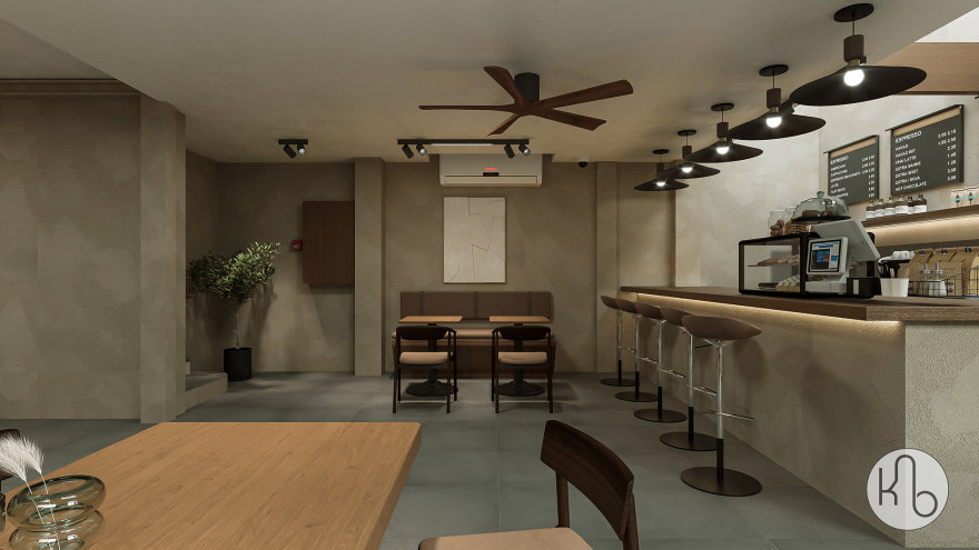 社会咖啡馆和餐厅丨越南胡志明市丨K&Bstudio-25