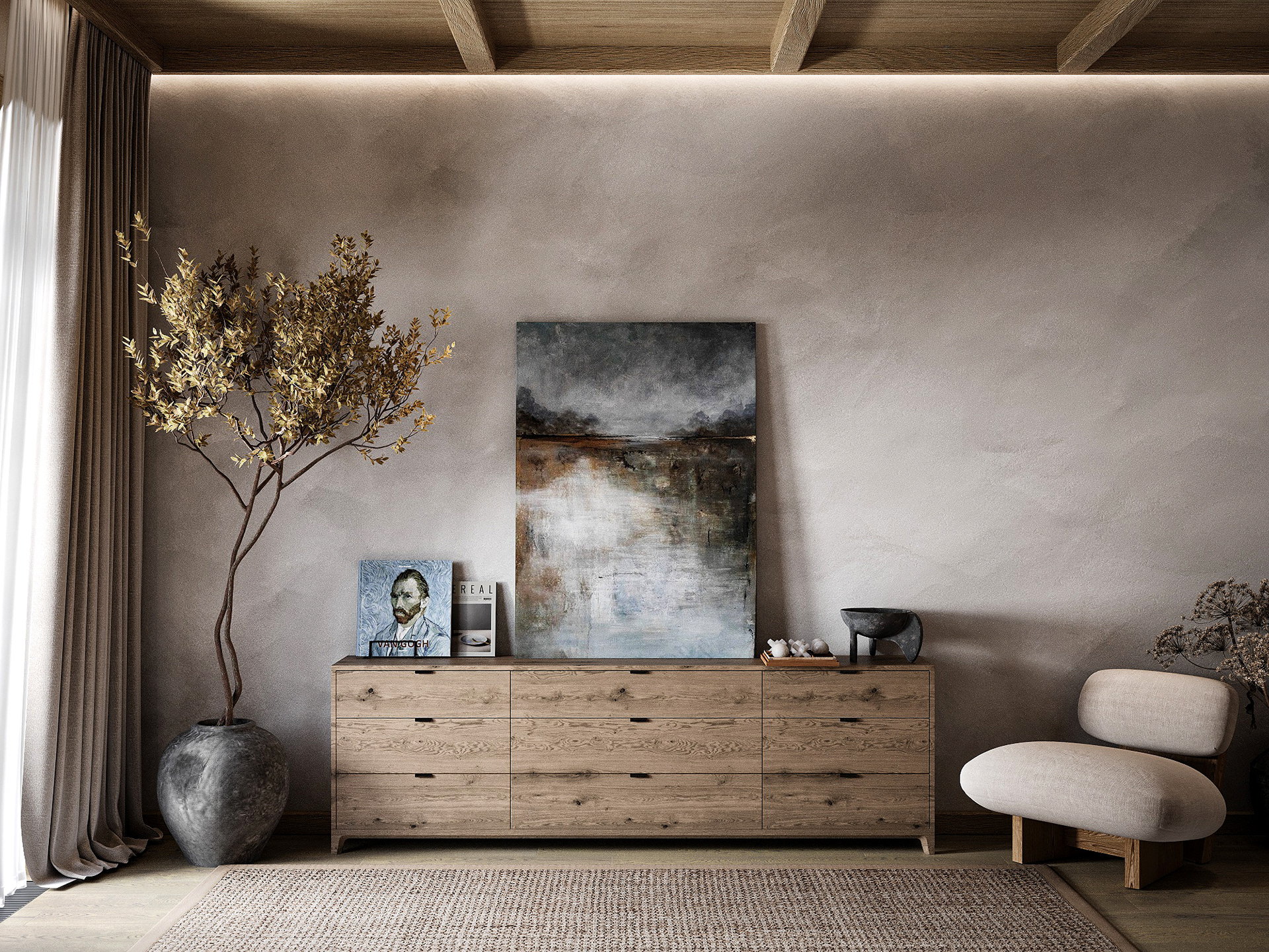 INTERIOR DESIGN IN A PRIVATE HOUSE / MOSCOW REGION-8