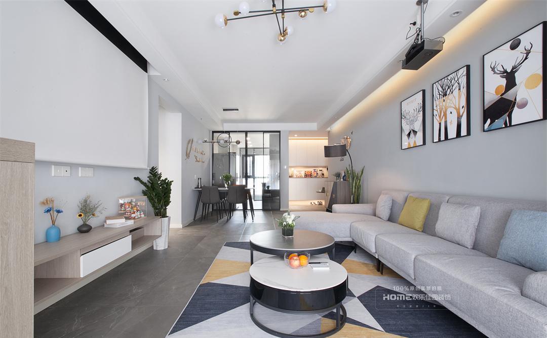 三室平层设计-7