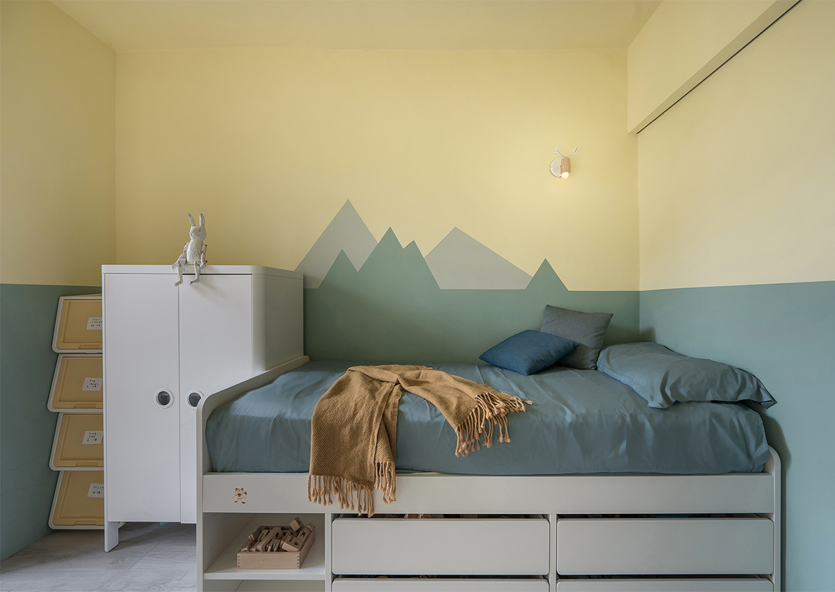 家装设计案例鉴赏——老城区的33㎡复古感小屋-13