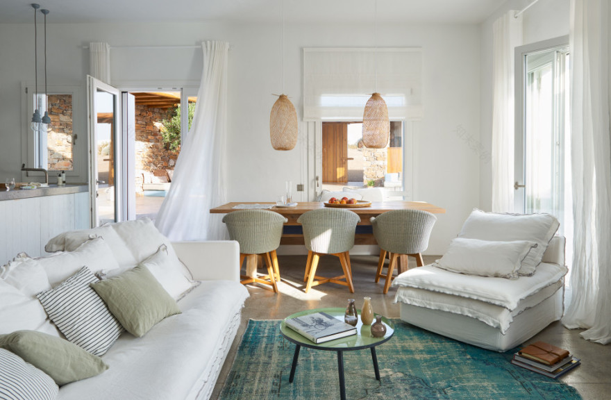 锡罗斯岛 722 号住宅——融入自然的家庭避暑胜地-4