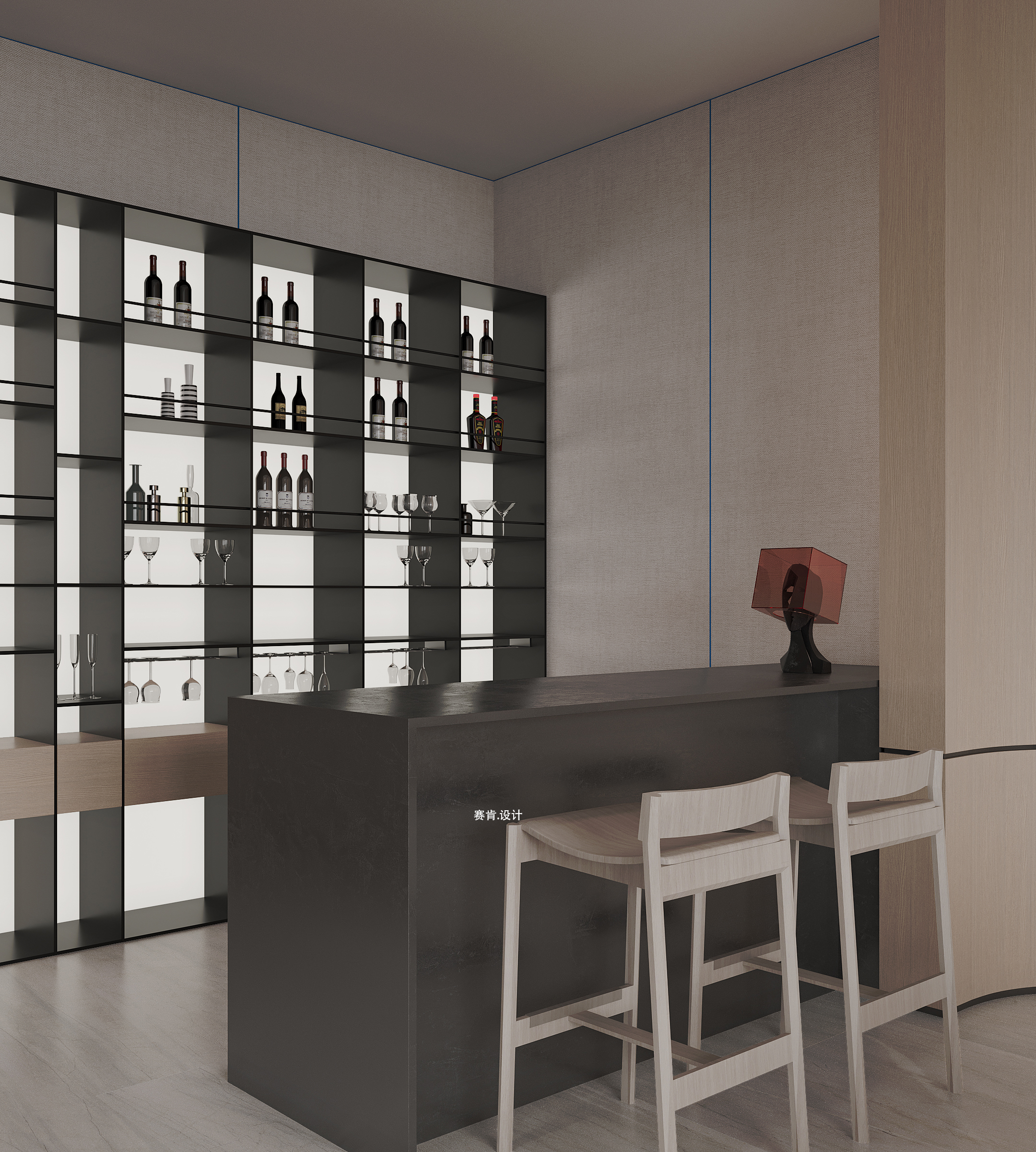 董事长办公室设计表现-2