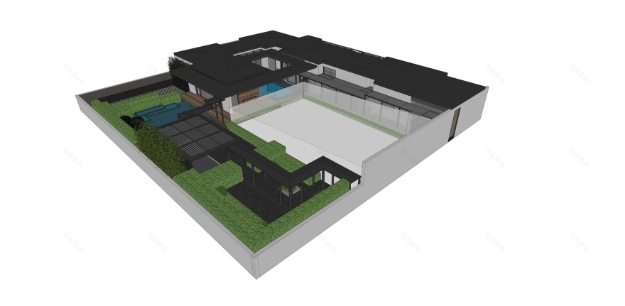 中国嘉兴工厂屋顶‘小雅院’(2020)(大相设计)设计-49