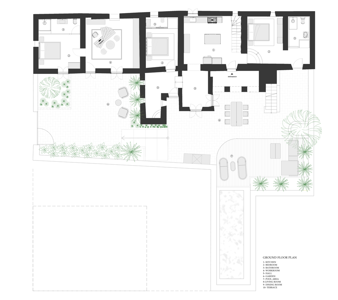 土耳其 Alaçati 石屋丨土耳其伊兹密尔丨Erdem Hamza Architecture-11