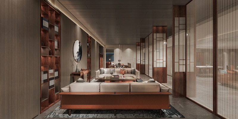 重慶軒恩伊頓公館二期樣板房 | 輕奢現代生活美學-62