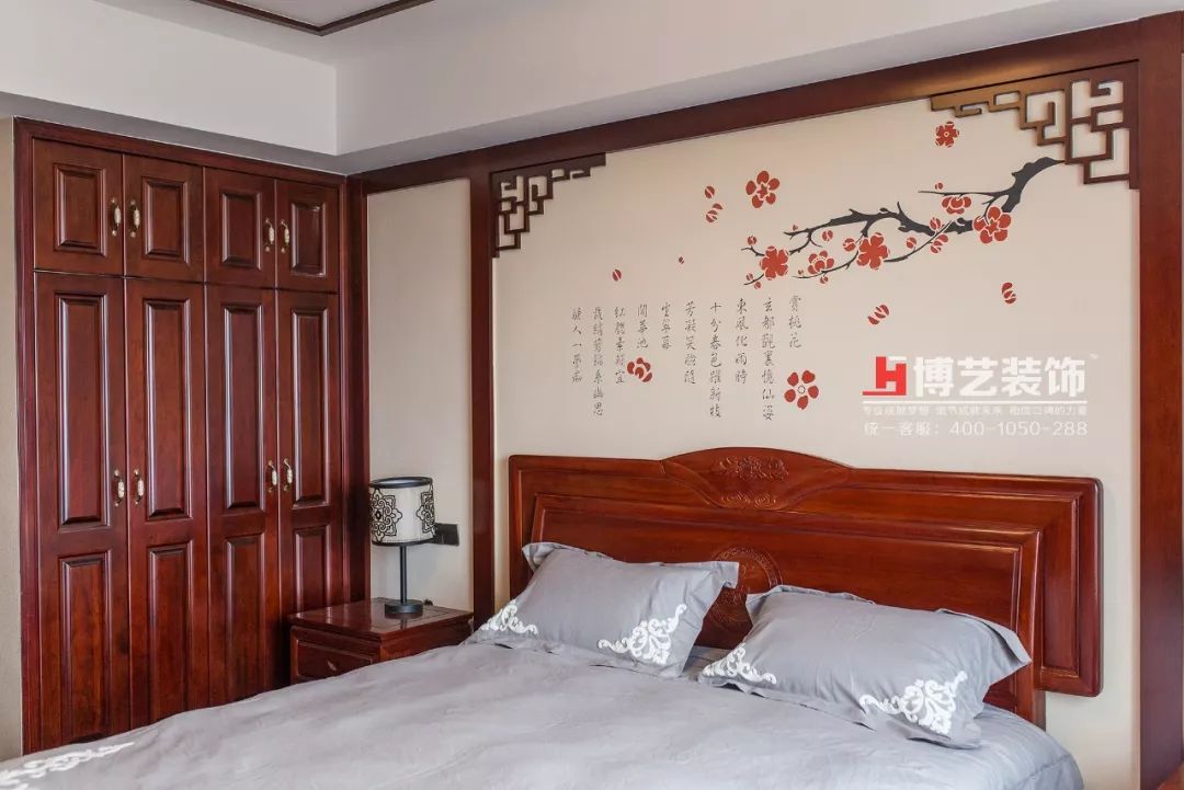 《暗香》张越——简约中式样板房设计-36