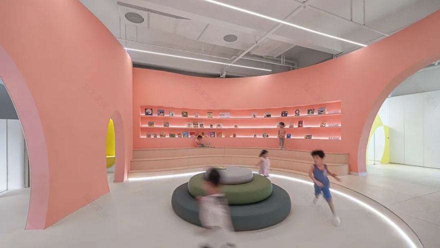 童话世界的大门 | 壹所设计工作室的幼儿阅读空间-46